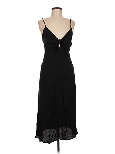 Pre-owned Afrm Cocktail Dress In Black