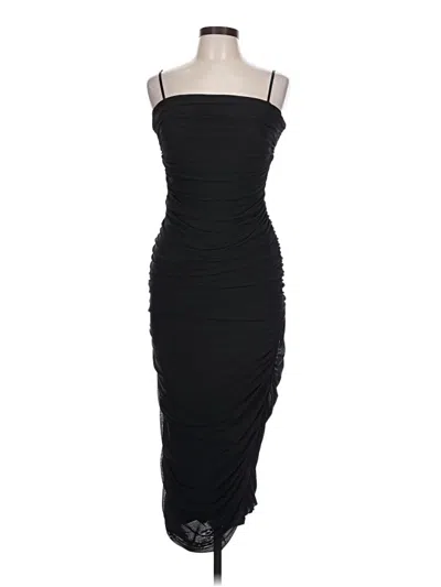 Pre-owned Afrm Cocktail Dress In Black