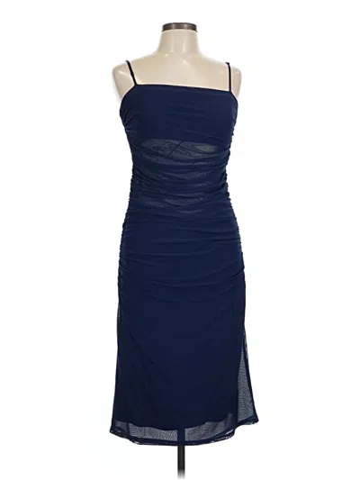 Pre-owned Afrm Cocktail Dress In Blue