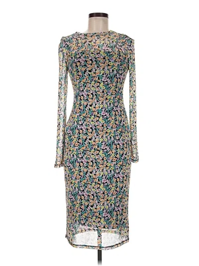 Pre-owned Afrm Cocktail Dress In Blue