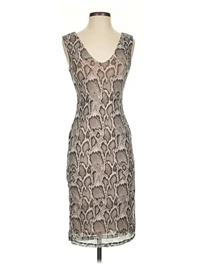 Pre-owned Afrm Cocktail Dress In Gray