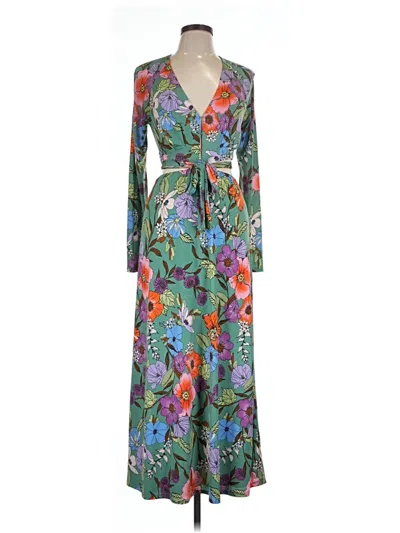 Pre-owned Afrm Cocktail Dress In Green