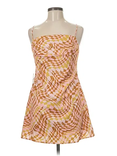 Afrm Cocktail Dress In Yellow