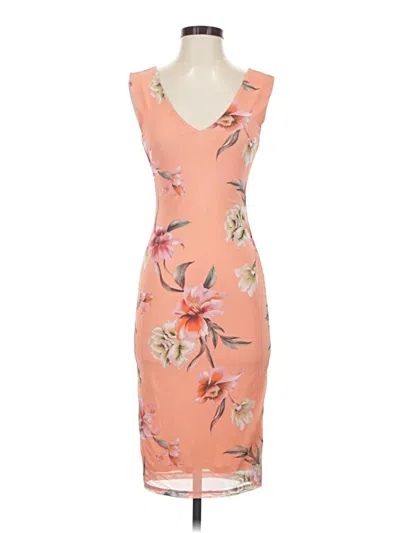 Pre-owned Afrm Cocktail Dress In Orange