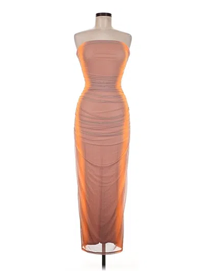 Pre-owned Afrm Cocktail Dress In Orange