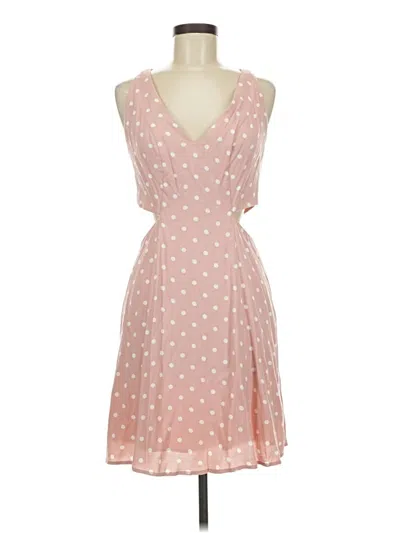 Pre-owned Afrm Cocktail Dress In Pink