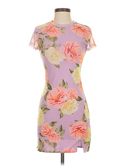 Pre-owned Afrm Cocktail Dress In Purple