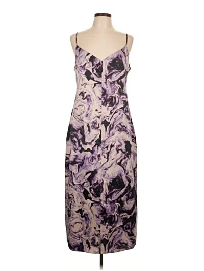 Pre-owned Afrm Cocktail Dress In Purple
