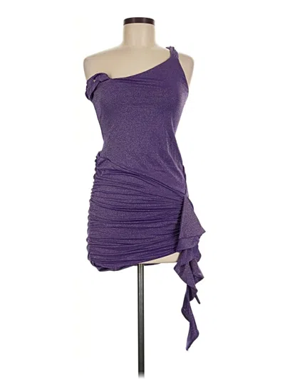 Pre-owned Afrm Cocktail Dress In Purple