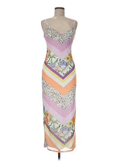 Pre-owned Afrm Cocktail Dress In Purple