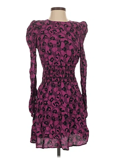 Pre-owned Afrm Cocktail Dress In Purple