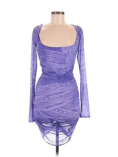 Pre-owned Afrm Cocktail Dress In Purple