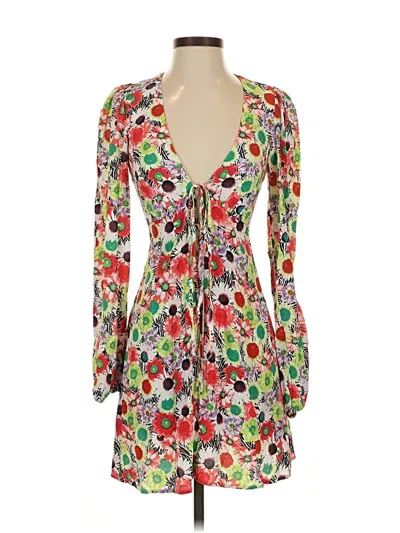 Pre-owned Afrm Cocktail Dress In Red