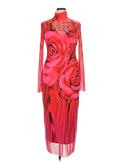 Pre-owned Afrm Cocktail Dress In Red