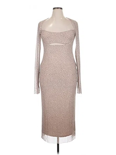 Afrm Cocktail Dress In Tan
