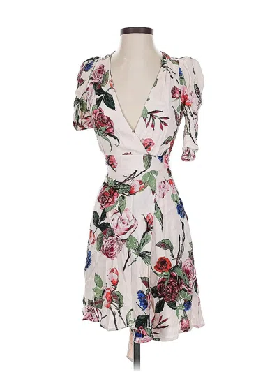 Pre-owned Afrm Cocktail Dress In White