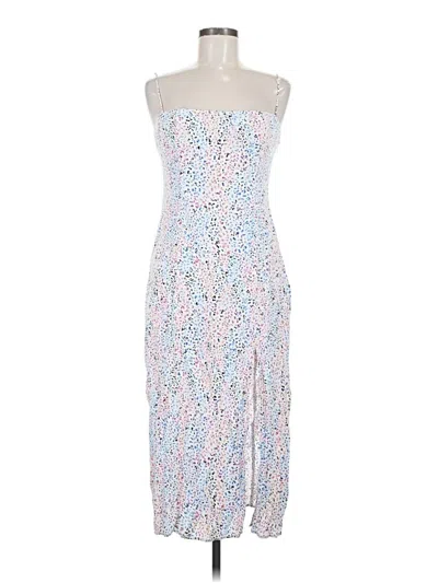 Pre-owned Afrm Cocktail Dress In White