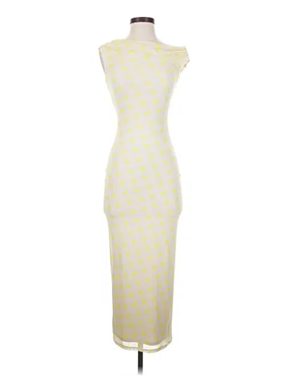 Pre-owned Afrm Cocktail Dress In Yellow