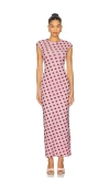 Afrm Cody Mesh Maxi Dress