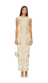 Afrm Cody Dress In Multi