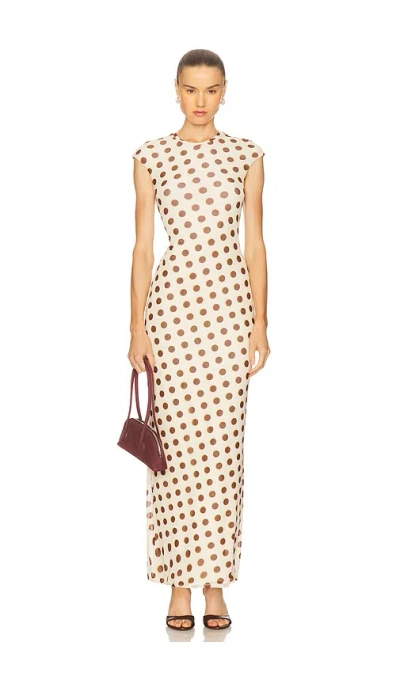 Afrm Cody Dress In Neutral