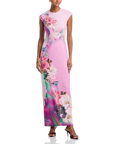 Afrm Cody Dress In Pink