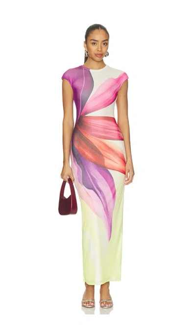 Afrm Cody Dress In Multi