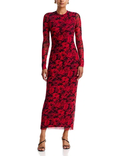 Afrm Didi Printed Maxi Dress In Multi