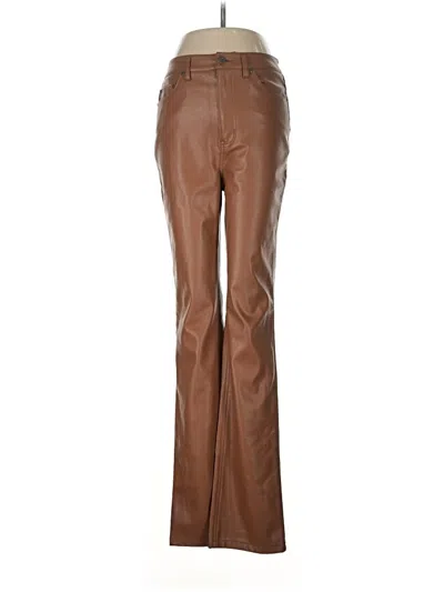 Pre-owned Afrm Dress Pants In Brown