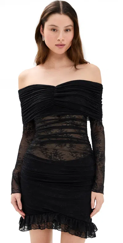 Afrm Fay Dress Noir