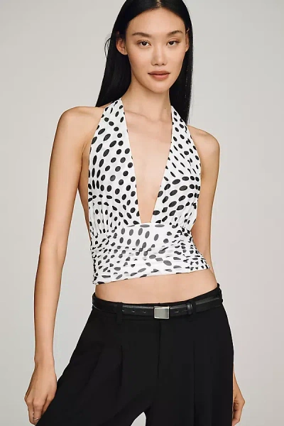 Afrm Gabriella Top In Blue