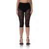 Afrm Gemma Semisheer Floral Lace Pants