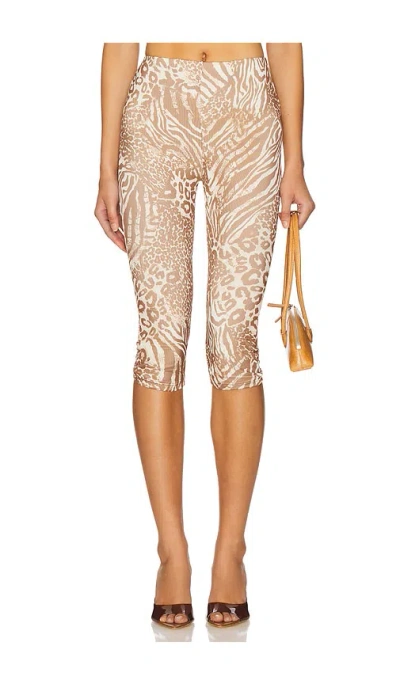 Afrm Gianna Pant In Brown
