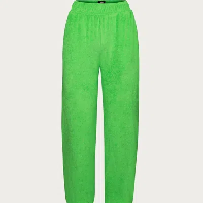 Afrm Hamili Terry Jogger In Bright Green