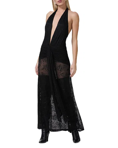 Afrm Heidi Dress In Noir