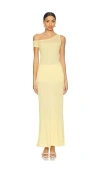 Afrm Hoda Maxi Dress In 毛茛属植物