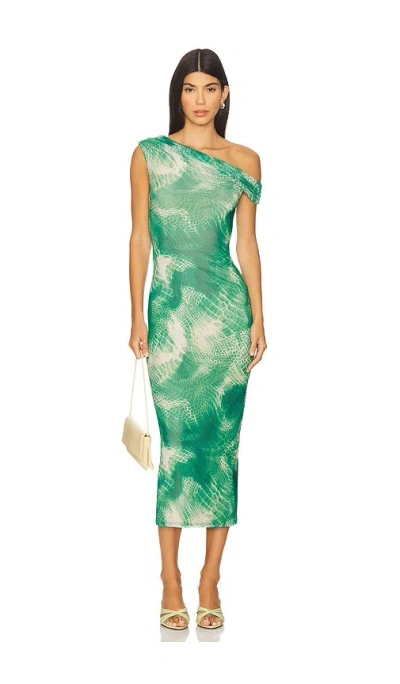 Afrm Holden Dress In Green