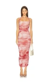 Afrm Indina Dress In Pink