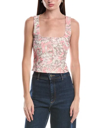 Afrm Ivara Corset Tank In Multi