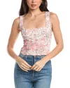 Afrm Ivara Corset Tank In Multi
