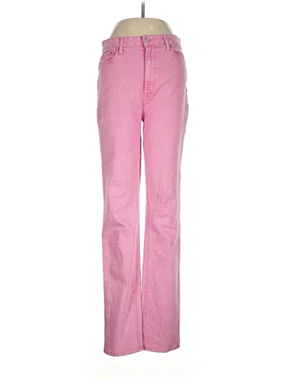 Pre-owned Afrm Jeans In Pink
