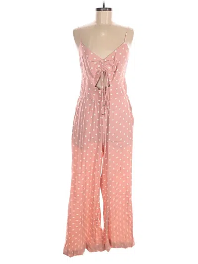Pre-owned Afrm Jumpsuit In Pink