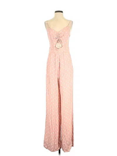 Pre-owned Afrm Jumpsuit In Pink
