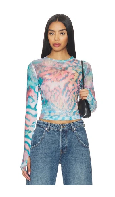 Afrm Kaylee Top In Blue