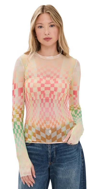 Afrm Kaylee Top Pastel Ombre