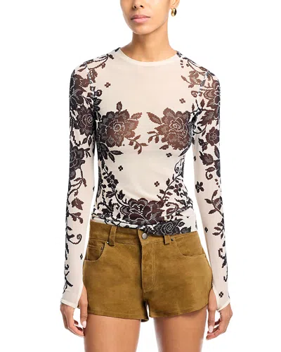 Afrm Kaylee Top In White