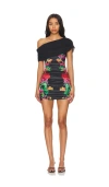 Afrm Lennie Dress In Black