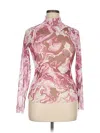 Afrm Long Sleeve Blouse In Pink