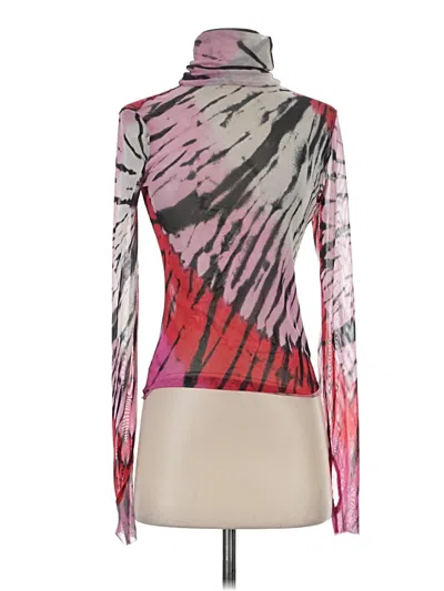 Pre-owned Afrm Long Sleeve Turtleneck In Pink