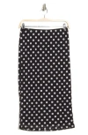 Afrm Los Angeles Lynch Mesh Midi Skirt In Ditsy Dot